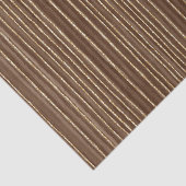 Kerstmis met Bruine Gouden Strepen Tissuepapier (Detail)
