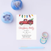 Kerstmis met budget en kerstfeestvieren flyer (Enkel)