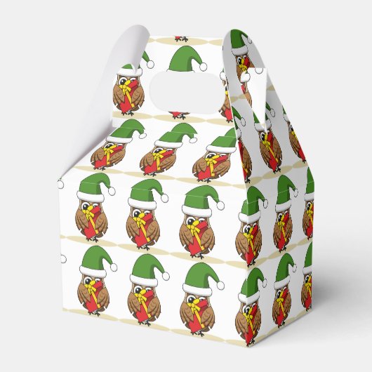 Kerstmis met Cadeau Bedankdoosjes (Achterkant)