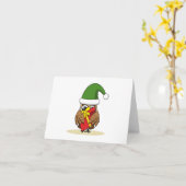 Kerstmis met Cadeau Kaart (Gele Bloem)