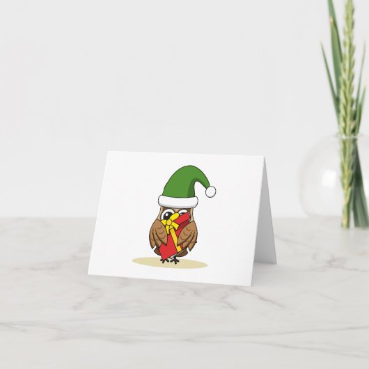 Kerstmis met Cadeau Kaart (Voorkant)