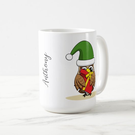 Kerstmis met Cadeau Koffiemok (Voorkant rechts)