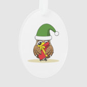 Kerstmis met Cadeau Ornament (achterkant)