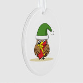 Kerstmis met Cadeau Ornament (voorkant)