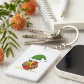 Kerstmis met Cadeau Sleutelhanger (Voorkant Rechts)