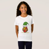 Kerstmis met Cadeau T-shirt (Voorkant volledig)