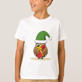 Kerstmis met Cadeau T-shirt (Voorkant)