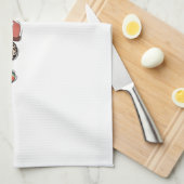 Kerstmis met cadeau theedoek (Quarter Fold)