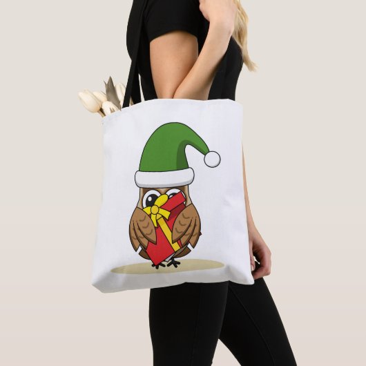 Kerstmis met Cadeau Tote Bag (Dichtbij)