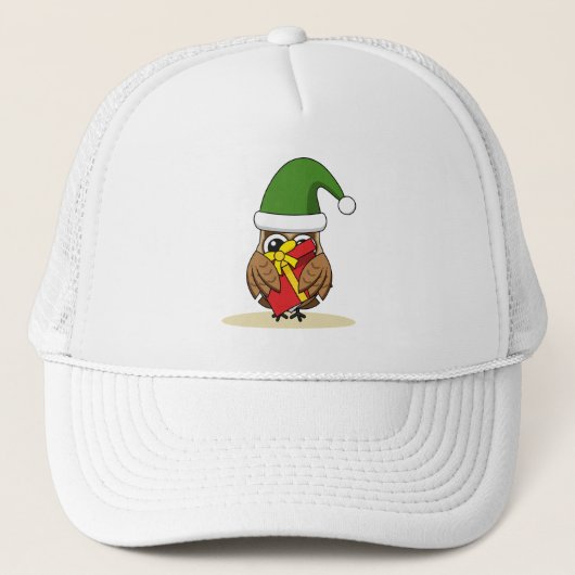 Kerstmis met Cadeau Trucker Pet (Voorkant)