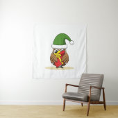 Kerstmis met Cadeau Wandkleed (In situ)