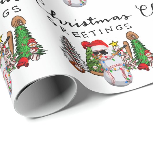 Kerstmis met cadeaus en bal cadeaupapier (Rol Hoek)