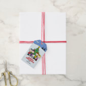 Kerstmis met Charlie Brown en vrienden Cadeaulabel (Met Touw)