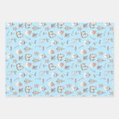 Kerstmis met Cozy Boho stijl Inpakpapier Vel (Voorkant 2)