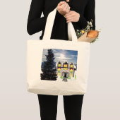 Kerstmis met Cozy Home Canvas tas (Voorkant (product))