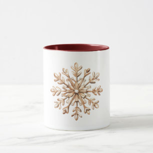 Kerstmis met Crème Sneeuwvlok Mok