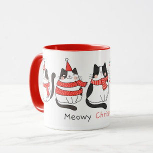 Kerstmis met Cute Cats Mok