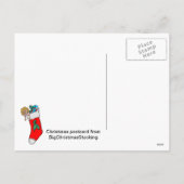 Kerstmis met de elven feestdagenkaart (Achterkant)