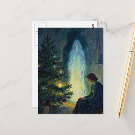 Kerstmis met de Geest van Jou Briefkaart (Voorkant / Achterkant in situ)