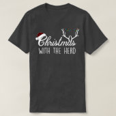 Kerstmis met de herd t-shirt (Design voorkant)