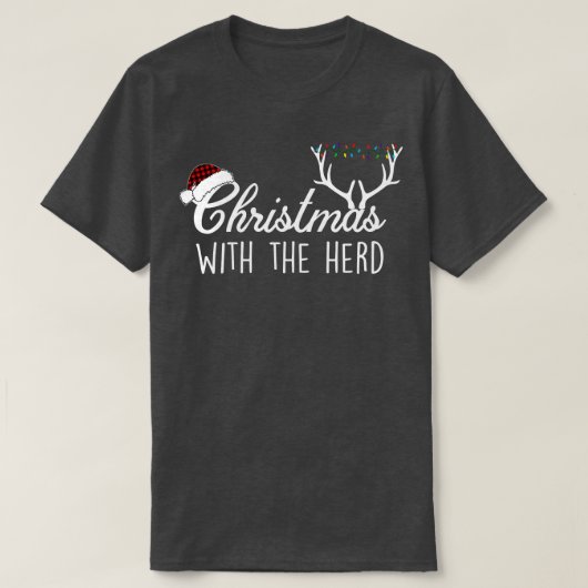 Kerstmis met de herd t-shirt (Design voorkant)