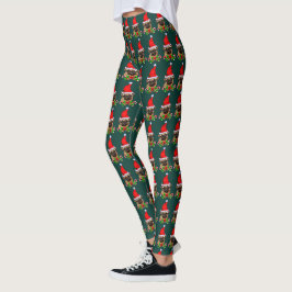Kerstmis met de kerstbeker leggings