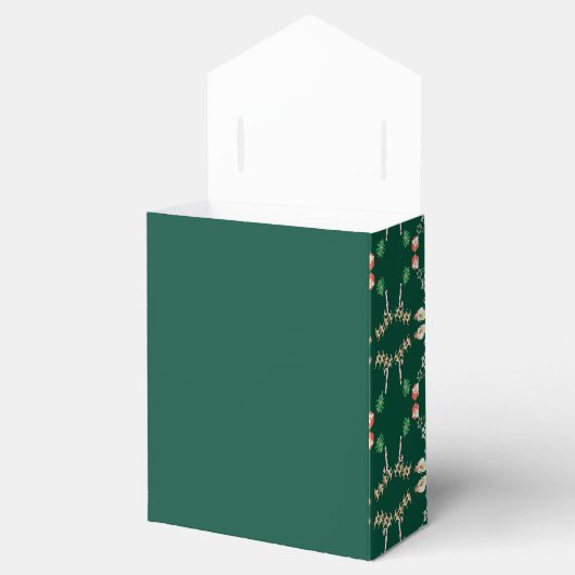 Kerstmis met de kerstman bedankdoosjes (Geopend)