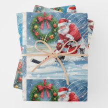 Kerstmis met de Kerstman hockeyen