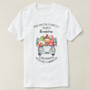 Kerstmis met de kerstreünie van mijn familie Gnomi T-shirt