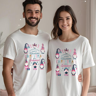 Kerstmis met de kerstreünie van mijn familie Gnomi T-shirt
