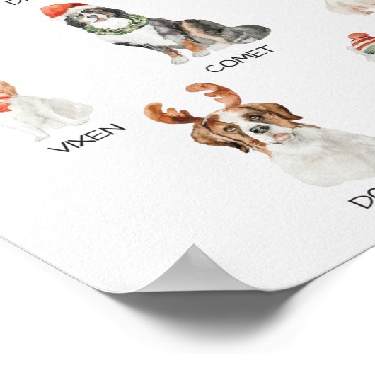 Kerstmis met de kleine Helpers Poster (Hoek)