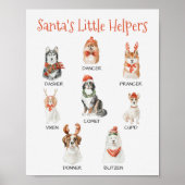 Kerstmis met de kleine Helpers Poster (Voorkant)
