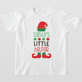 Kerstmis met de kleine kerstman t-shirt