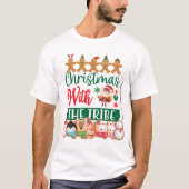 Kerstmis met de stam t-shirt (Voorkant)