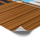 Kerstmis met de voedingskrakers poster (Hoek)