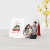 Kerstmis met de... waterverf van kaart (Gele Bloem)