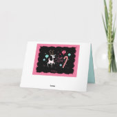 Kerstmis met Doll Cards van Miss Fluff Feestdagen Kaart (Achterkant)