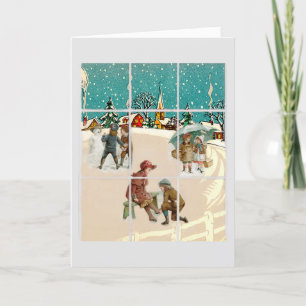 Kerstmis met een gevoel kaart