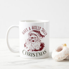 Kerstmis met een Kerstkrans Vintage Koffiemok