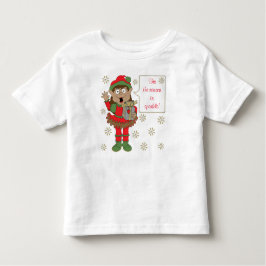 Kerstmis met een kleine kleur kinder shirts
