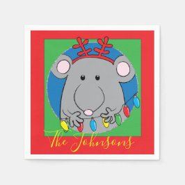 Kerstmis met een lichtgewicht servet