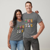 Kerstmis met een lomp als kerstkerstkerstkerstkers t-shirt (Unisex)