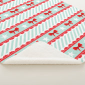 Kerstmis met een roodbaars sherpa deken (3/4)