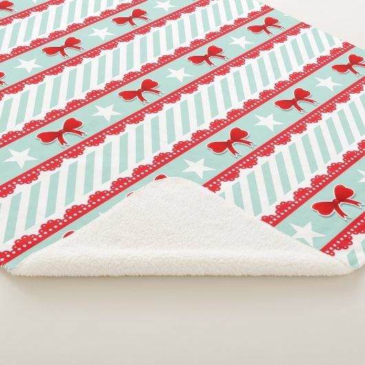 Kerstmis met een roodbaars sherpa deken (3/4)