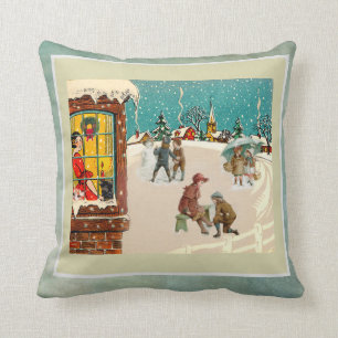 Kerstmis met een schitterende Vintage Kussen