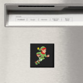 Kerstmis met Elf-Football met achterste jongens Ki Magneet (Insitu (Vaatwasser))