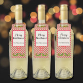 Kerstmis met Elf Leg Holiday Flessenhanger