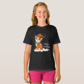 Kerstmis met Elf Pet Funny Gift T-shirt (Voorkant volledig)