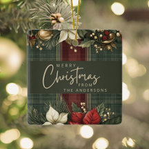 Kerstmis met familienaam in Bourgondiër Rutpatroon