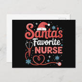 Kerstmis met favoriete zuster feestdagenkaart (Voorkant / Achterkant)